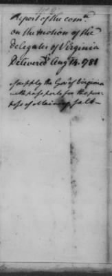 Thumbnail for State Papers 1777-88 > Pennsylvania - Georgia (Vol 2)