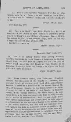 Volume VII > Battalions Not Stated. Lancaster County Militia.