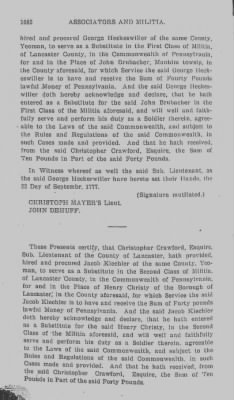 Volume VII > Battalions Not Stated. Lancaster County Militia.