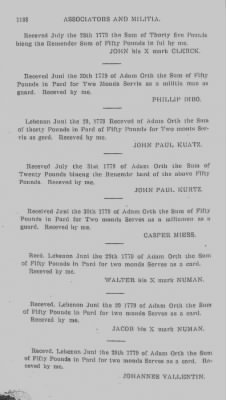 Volume VII > Battalions Not Stated. Lancaster County Militia.