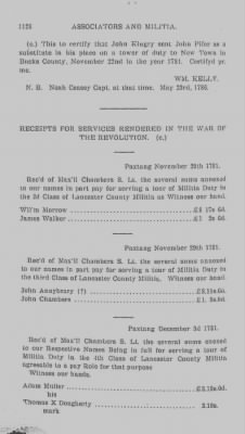 Volume VII > Battalions Not Stated. Lancaster County Militia.