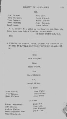 Volume VII > Battalions Not Stated. Lancaster County Militia.