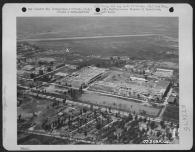 Thumbnail for Consolidated > Aerial View Of Pomigliano Airfield, Italy.