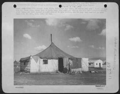 Consolidated > These Unambitious Gi'S Started Their Villa, Built Half The Walls, And Roofed Over With A Tent.  At This 15Th Air Force Heavy Bomber Base In Italy, More Than Sixty Percent Of The Gi'S Built Complete Villas, About Twenty Percent Decided To Half-And-Half In