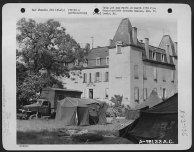 Consolidated > 7Th Army Photographic Center At An Airbase Somewhere In Italy.  90Th Photographic Reconnaissance Wing.