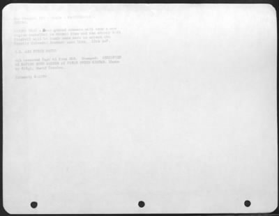 Consolidated > Busy Ground Crewmen Will Have A New Engine Installed In Reocrd Time And The Sturdy B-25 Mitchell Will Be Ready Once More To Attack The Heavily Defended Brenner Pass Line.  12Th Aaf.