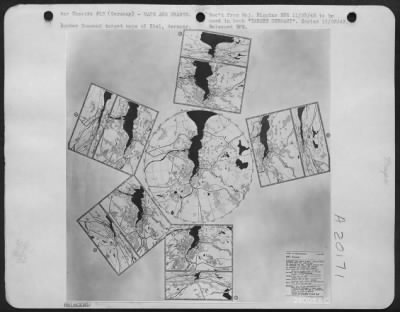 Consolidated > Bomber Command target maps of Kiel, Germany.