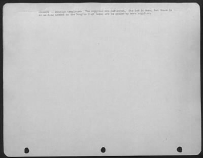 Consolidated > Germany -- Mission Completed.  The Supplies Are Delivered.  The Job Is Done, But There Is No Waiting Around As The Douglas C-47 Take Off To Gather Up More Supplies.