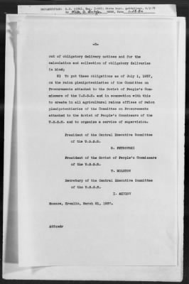 Thumbnail for Government: Recognition, Constitution, Citizenship, Political Rights, Territories, Civil Service, Foreign Agents, Flag, Passports And Visas > 861.01/1991-861.01B/20