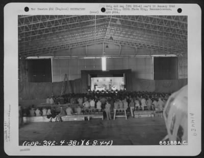 Thumbnail for Consolidated > The London Play 'While The Sun Shines' Presented For The Men Of The 381St Bomb Group At 8Th Aaf Station 167 In England, 6 August 1944.