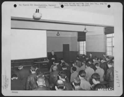 Thumbnail for Consolidated > The Archbishop Of New York Conducts Services During A Visit To The 91St Bomb Group Base In Bassingbourne, England On 6 April 1943.