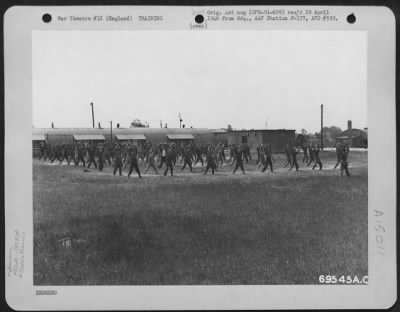 Thumbnail for Consolidated > Calisthenics Program Set Up By The 353Rd Fighter Group Keeps These Men Of The Engineering Section In Fit Physical Condition.  England, 4 September 1944.