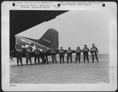 Thumbnail for Radar > First Units Of Troop Carrier Command Paratroopers To Land In Enemy Territory Often Carry Small Portable Radar Units.  The Radar Is Immediately Set Up On The Ground And Other Troop Carrier Planes 'Home' On This Ground Beacon With Airborne Receiver, Thus At