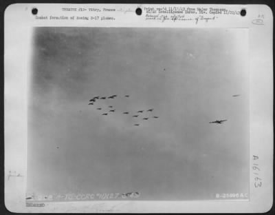 Thumbnail for Boeing > Combat formation of Boeing B-17 planes.