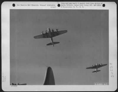 Thumbnail for Boeing > Forts Ride Again...This Formation Of Boeing B-17 Flying Fortresses Of The 452Nd Bomb Group Enroute To Blast German Targets In France As Part Of The General Plan To Pulverize All Vitally Important War Objectives.  Dunkirk, France Was The Target Of This Mis