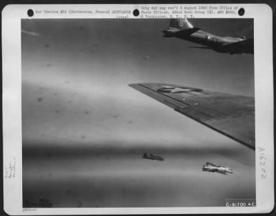 Thumbnail for Boeing > Boeing B-17 "Flying  Fortresses" Of The 452Nd Bomb Group Winged Their Way Towards The Target Of The Day - The Nazi Airfield At Chateaudun, France, 28 March 1944, As The 8Th Air Force Bombers Continued To Blast Ever Operational Enemy Factory, Oil Refinery,