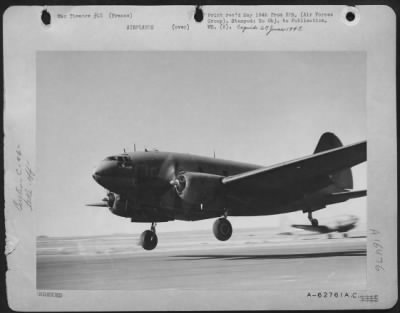 Thumbnail for Curtiss > Curtiss C-46S Of Major General Paul L. Williams' U.S. Troop Carrier Forces Taking Off On The Epic Airborne Invasion Of Rese-Wesel, Germany.