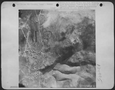 Thumbnail for Consolidated > After bombing of the famous Abbey at Monte Cassino, Italy-As shown in this photo the record bomb load dropped by the AAF resulted in 35 direct hits on the monastery building and inner courtyard. They sufficed to demolish the objective. The line on