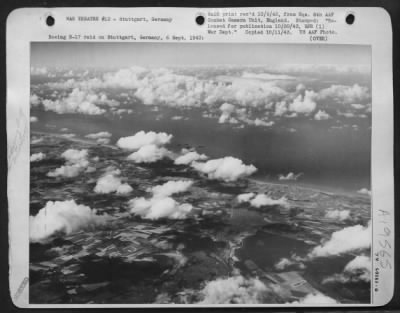 Thumbnail for Boeing > Boeing B-17 raid on Stuttgart, Germany, 6 Sept. 1943.