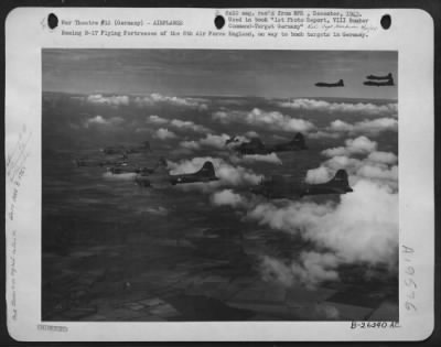 Thumbnail for Boeing > Boeing B-17 Flying Fortresses of the 8th Air Force England, on way to bomb targets in Germany.