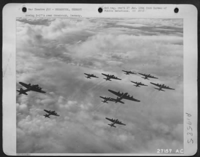 Thumbnail for Boeing > Boeing B-17's over Osnabruck, Germany.