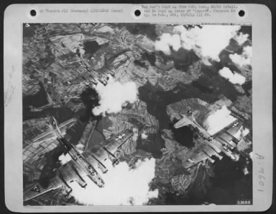 Thumbnail for Boeing > Boeing B-17 Flying Fortresses en route to bomb Merkwiller, Germany on 3 August 1944.