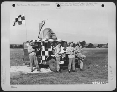 Thumbnail for General > Operators Of The Caravan Control Truck Stand By To Guide The Planes Of The 353Rd Fighter Group In To A Safe Landing At An Airbase In England.