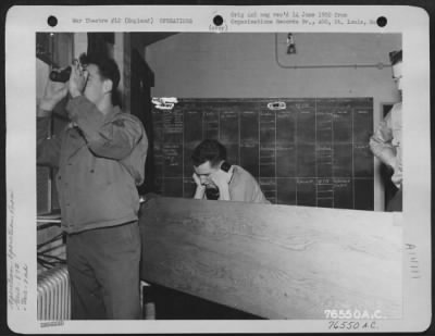 Thumbnail for General > Operations Room Of The 87Th Air Transport Command, 2Nd Base Air Depot, England.  11 August 1943.