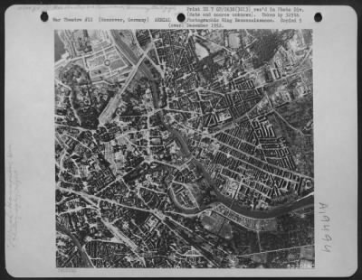 Consolidated > Aerial View Of Hannover, Germany.  For Comparable Night View See A-82205 Ac.