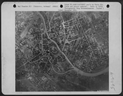 Thumbnail for Consolidated > Night Aerial View Of Hannover, Germany.  For Comparable Day View See 82205Ac.