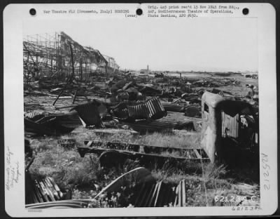 Thumbnail for Consolidated > Bomb Damage To Airport Near Grosseto, Italy.