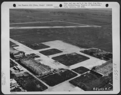 Thumbnail for Consolidated > Bomb Damage To Airdrome Near Pisa, Italy.