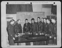 Thumbnail for Lt. General James H. Doolittle And Other Members Of The 8Th Air Force In England, Examine A .50 Calibre Machine Gun. - Page 1