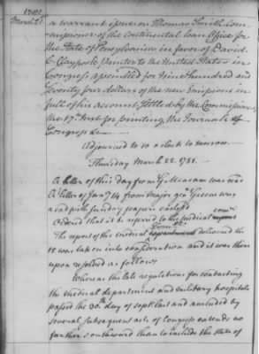 Rough Journals, 1774-89 > Dec 4, 1780 - Mar27, 1781 (Vol 30)