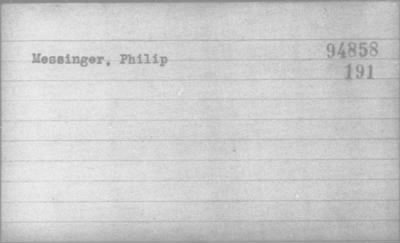 Thumbnail for Messinger > Messinger, Philip