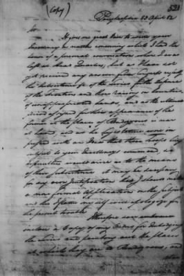 Thumbnail for Ltrs from Gen George Washington > Vol 10: Feb 26, 1781-Sept 30, 1782 (Vol 10)