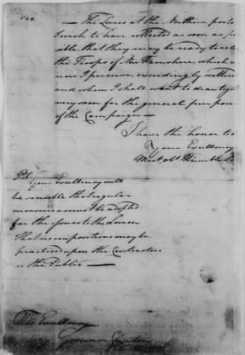 Thumbnail for Ltrs from Gen George Washington > Vol 10: Feb 26, 1781-Sept 30, 1782 (Vol 10)