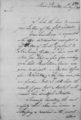 Thumbnail for Ltrs from Gen George Washington > Vol 10: Feb 26, 1781-Sept 30, 1782 (Vol 10)