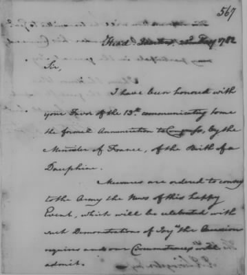 Thumbnail for Ltrs from Gen George Washington > Vol 10: Feb 26, 1781-Sept 30, 1782 (Vol 10)