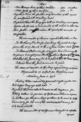 Thumbnail for Transcript Journals, 1775-79 > May 14, 1776-Sept. 2, 1777 (Vol 4)