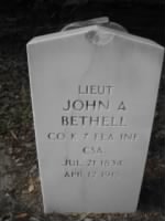 Thumbnail for Lieutant John A Bethell Marker.jpg