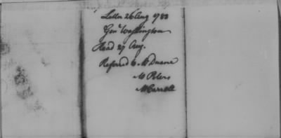 Thumbnail for Ltrs from Gen George Washington > Vol 11: Oct 25, 1782-Jan 19, 1784 (Vol 11)