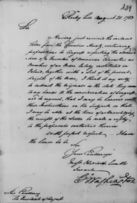 Thumbnail for Ltrs from Gen George Washington > Vol 11: Oct 25, 1782-Jan 19, 1784 (Vol 11)