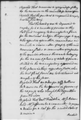 Thumbnail for Transcript Journals, 1775-79 > May 14, 1776-Sept. 2, 1777 (Vol 4)