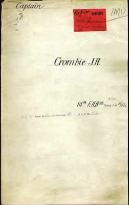 Thumbnail for Crombie > Crombie, James Henry (16393)