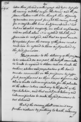 Thumbnail for Transcript Journals, 1775-79 > May 14, 1776-Sept. 2, 1777 (Vol 4)