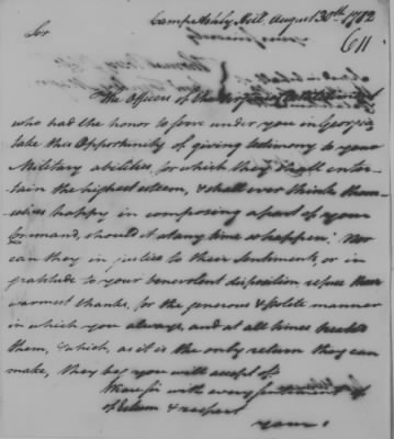 Thumbnail for Ltrs from Gen George Washington > Vol 11: Oct 25, 1782-Jan 19, 1784 (Vol 11)