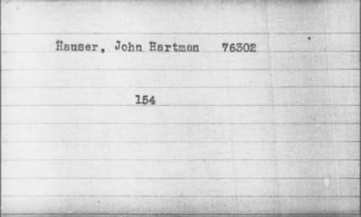 Thumbnail for Hauser > Hauser, John Hartman