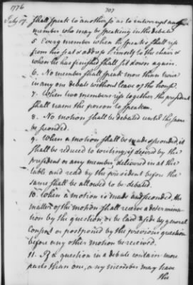 Thumbnail for Transcript Journals, 1775-79 > May 14, 1776-Sept. 2, 1777 (Vol 4)