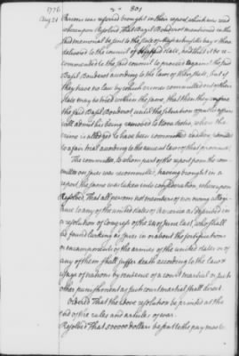 Thumbnail for Transcript Journals, 1775-79 > May 14, 1776-Sept. 2, 1777 (Vol 5)